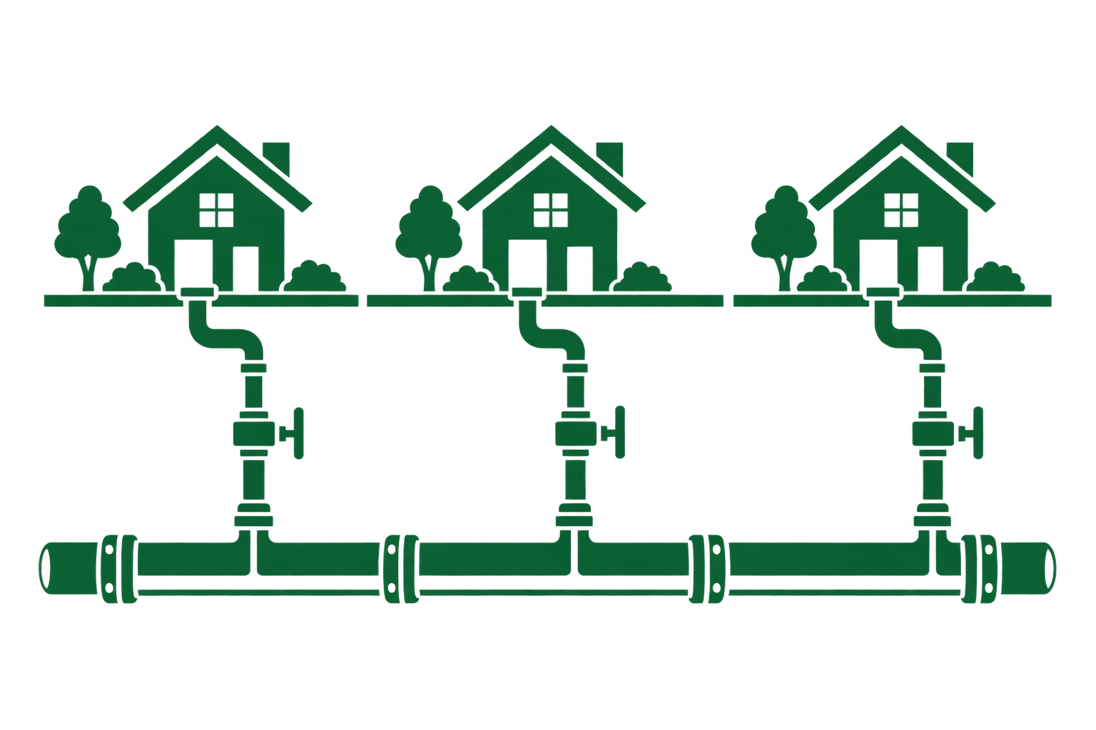 Royal Legacy individual water pipelines
